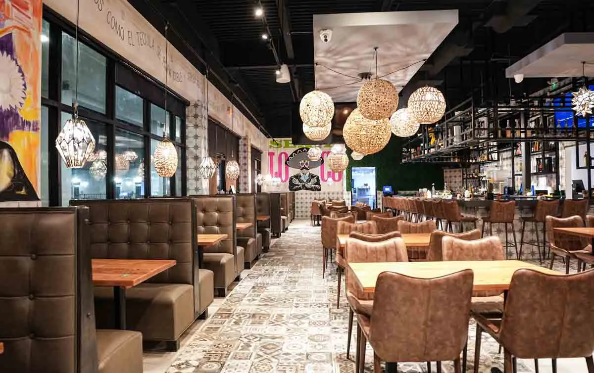 The dining room at Señor Loco Baymeadows