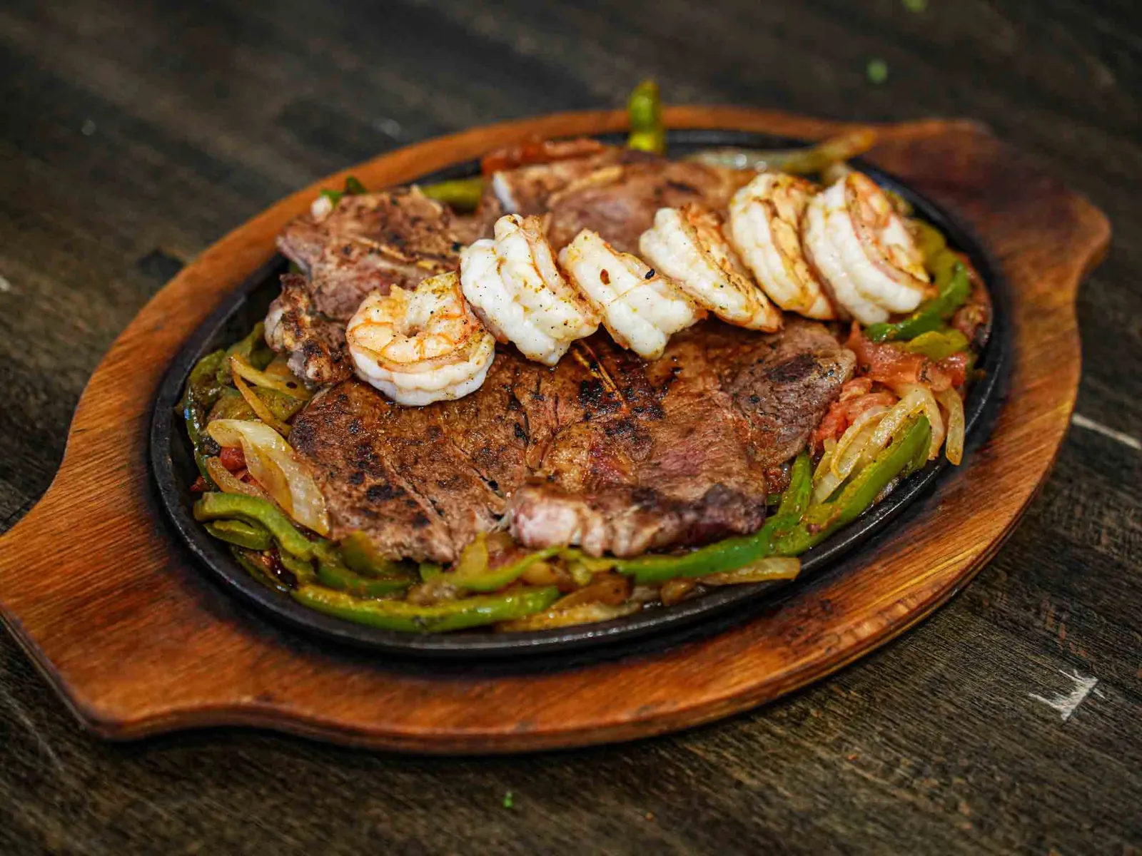 Steak and shrimp